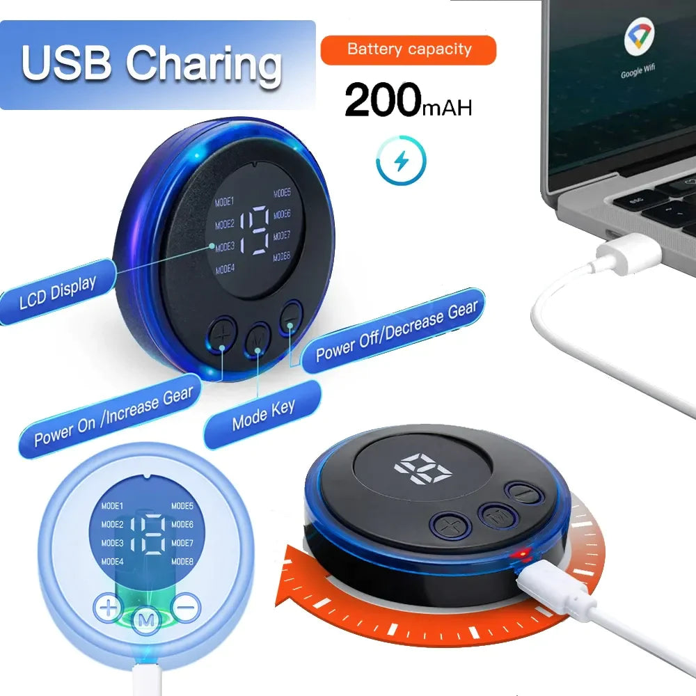  EMS Foot Massager - Electric Deep Tissue Kneading Machine for Leg and Muscle Pain Relief | Advanced Reshaping Technology | Relaxation & Recovery Device
