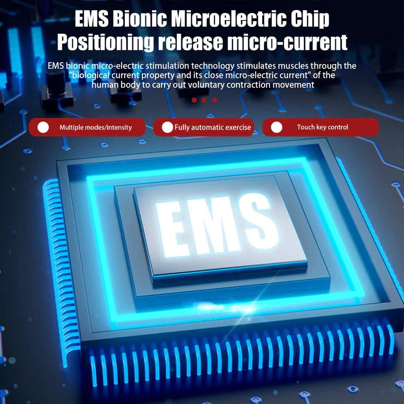  EMS Foot Massager - Electric Deep Tissue Kneading Machine for Leg and Muscle Pain Relief | Advanced Reshaping Technology | Relaxation & Recovery Device